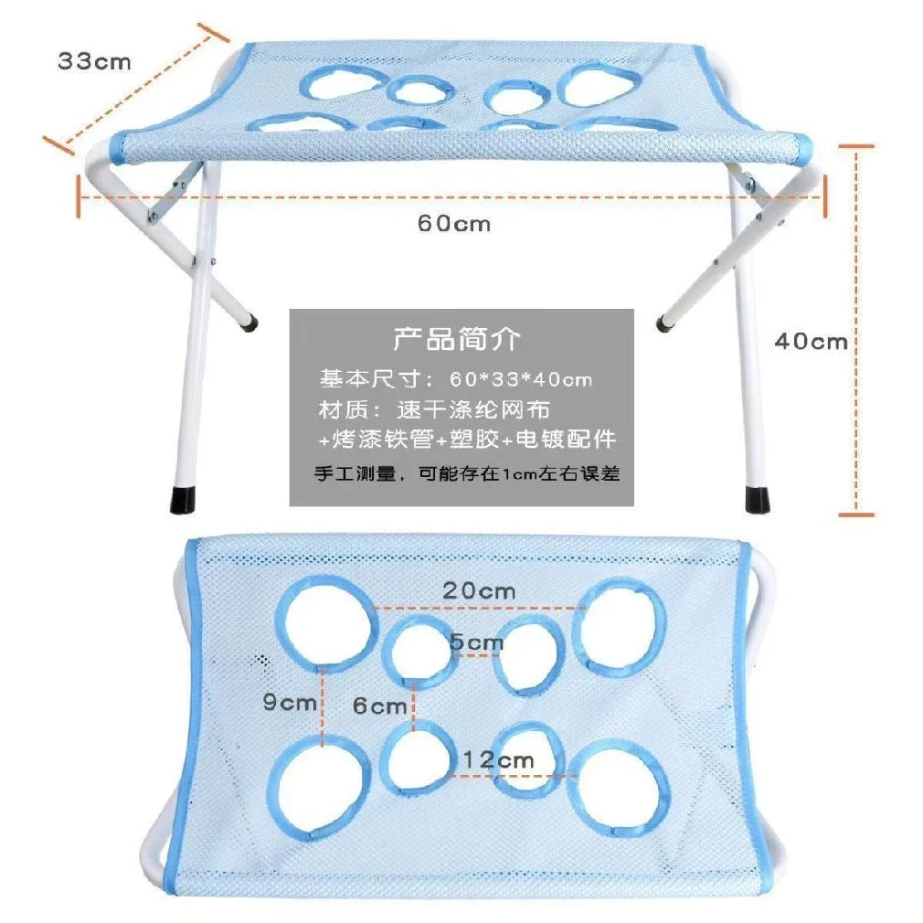 Pet Grooming Hammock with Eight Hole Hanging Harness Cat Grooming Sling for Ear Cleaning Nail Trimming