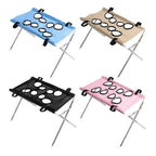 Pet Grooming Hammock with Eight Hole Hanging Harness Cat Grooming Sling for Ear Cleaning Nail Trimming